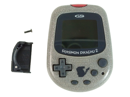 1999 Nintendo Pocket Pikachu Step Counter Pedometer (GRAY, CMG-USA)
