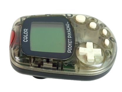 1999 Nintendo Pocket Pikachu COLOR Step Counter Pedometer (CLEAR, CMG-JPN)