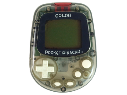 1999 Nintendo Pocket Pikachu COLOR Step Counter Pedometer (CLEAR, CMG-JPN)