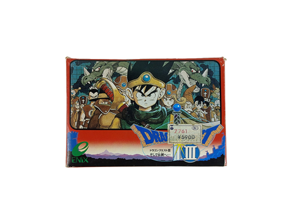 Nintendo Famicom DRAGON QUEST III (Completed, JPN Ver)