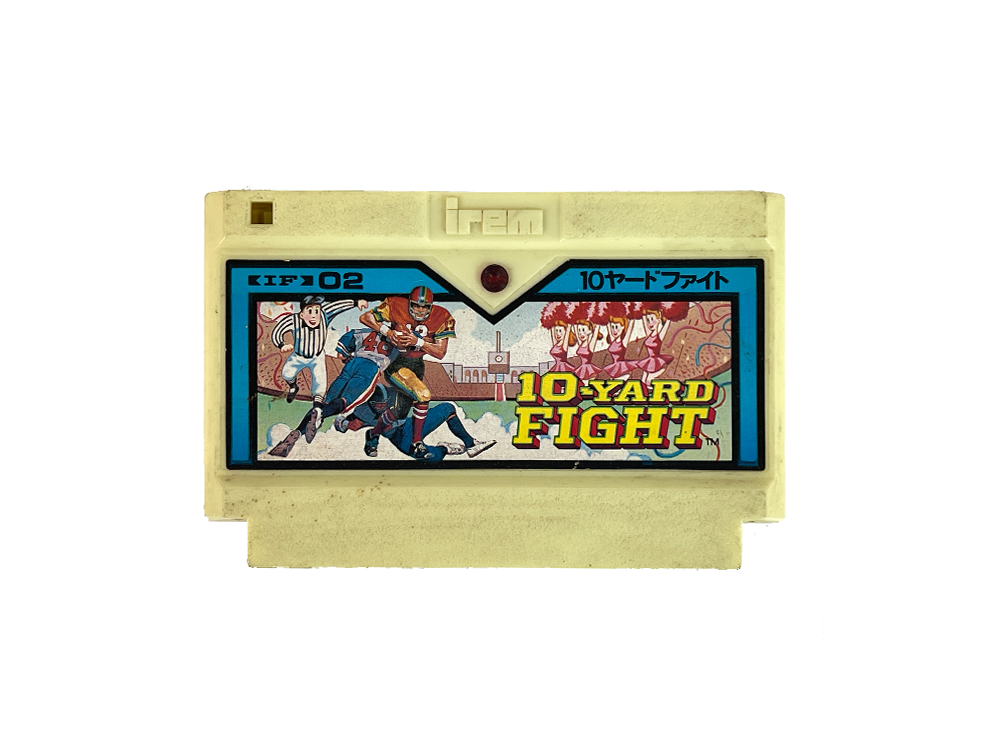 Nintendo Famicom 10-Yard Fight (JPN Ver, Loose Cartridge)