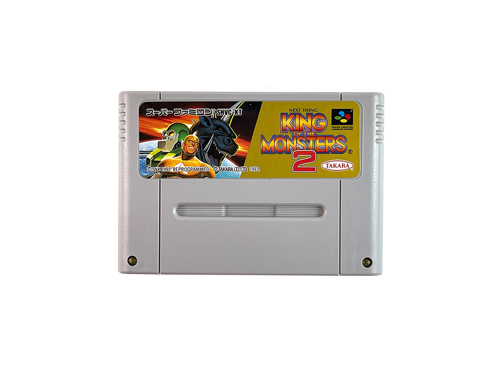 SFC King of the Monsters 2 (JPN Ver, Loose Cartridge)