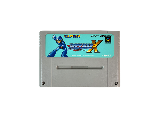 SFC RockMan X/ MegaMan X (JPN Ver, Loose Cartridge)