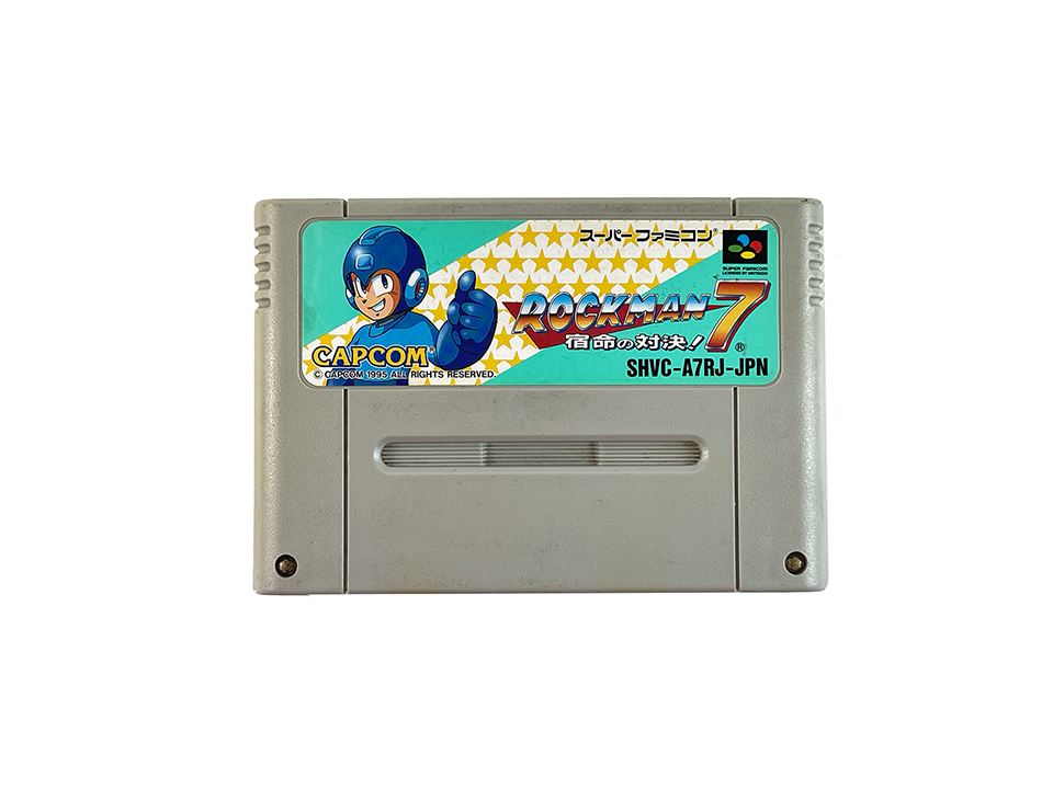 SFC Rockman 7  (JPN Ver, Loose Cartridge)