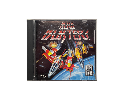 NEC TurboGrafx 16 Aero Blasters TurboChip (US Ver)