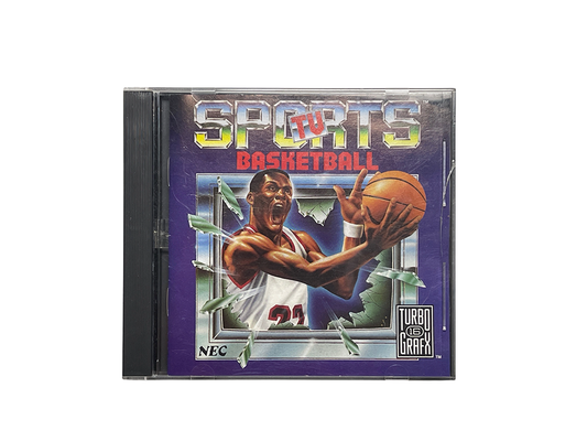 NEC TurboGrafx 16 Sports TV BASKETBALL TurboChip (US Ver)