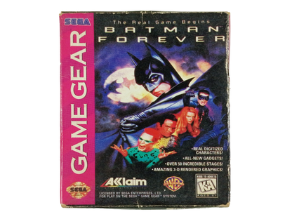 SEGA GameGear BATMAN FOREVER (Boot Ver)