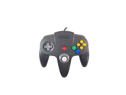 N64 Controller NUS-005 (BLACK/ GRAY)