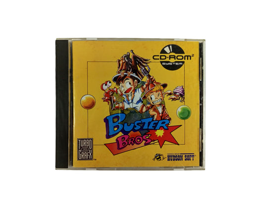 NEC Turbo Grafx 16 CD 1993 Capcom BUSTER BROS. CD (US ver)
