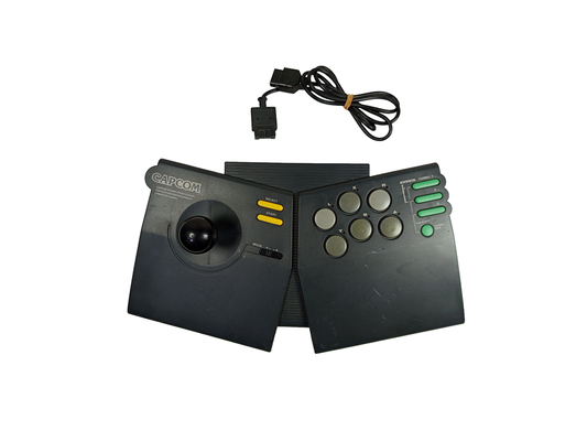 CACOM Power Stick CPS FIGHTER-A CPS-A10CA W/ Famicom Adapter