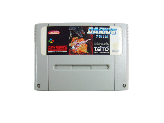 SNES DARIUS TWIN (PAL Ver, Loose Cartridge)