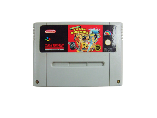 SNES The Incredible Crash Dummies (PAL Ver, Loose Cartridge)