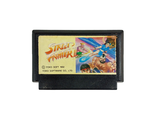 FC 1992 Street Fighter II (HK Ver, Loose Cartridge)