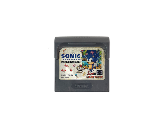 GG Sonic the Hedgehog (JPN Ver, Loose Cartridge)