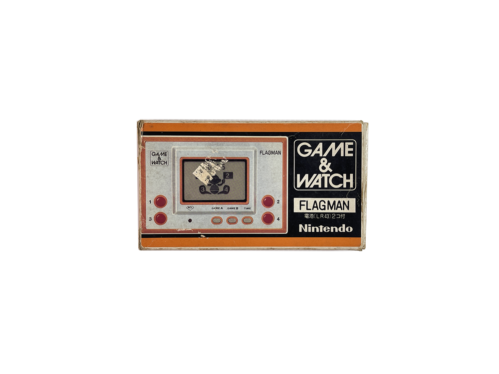 1980 Nintendo Game and Watch FLAGMAN FL-02 (Original Released)