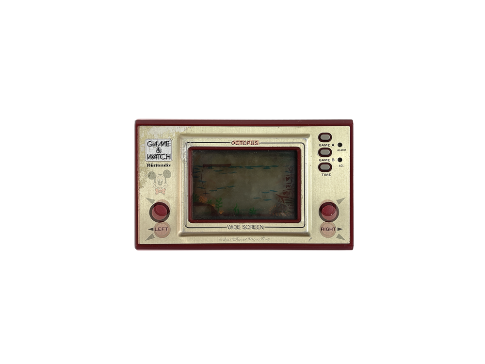 (For Parts) 1981 Nintendo Game and Watch OCTOPUS OC-22