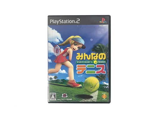 PS2 Minna no Tennis / Hot Shot Tennis (JPN Ver)