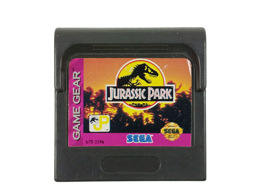 SEGA GameGear JURASSIC PARK (Boot Ver, Loose Cartridge)