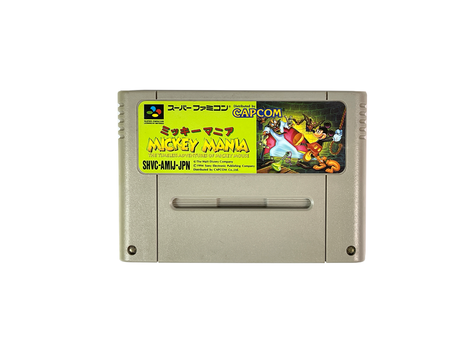 SFC Mickey Mania (JPN Ver, Loose Cartridge)