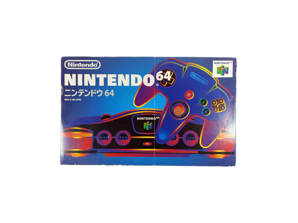 NINTENDO N64 System W/ Box NUS-S-HA (JPN)