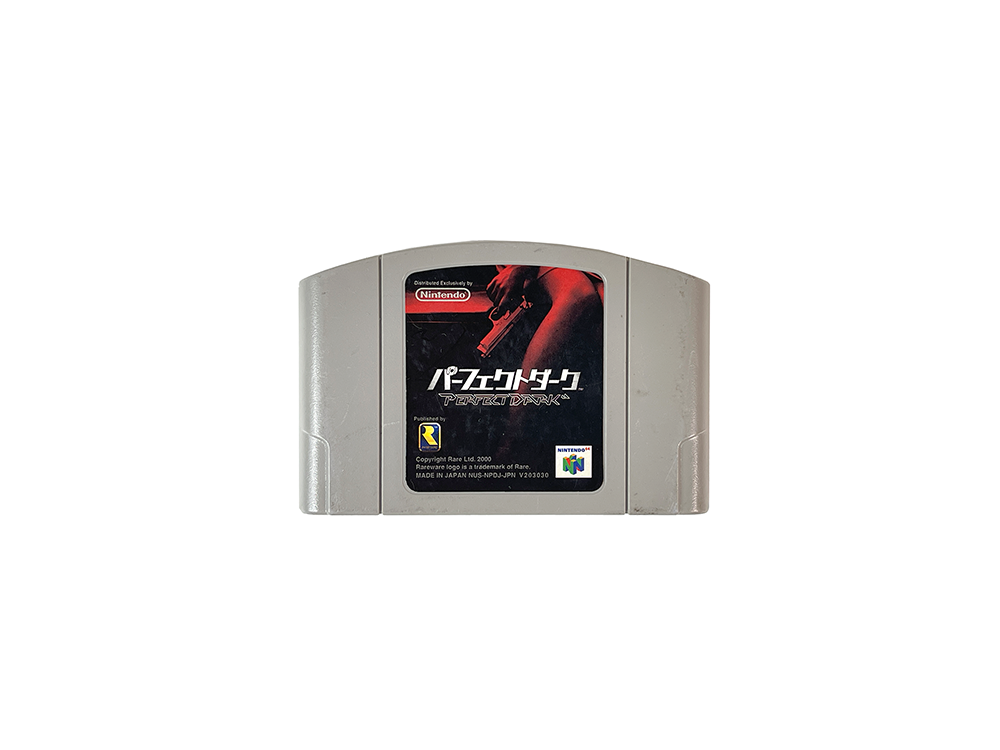 N64 Perfect Dark (JPN Ver, Loose Cartridge)