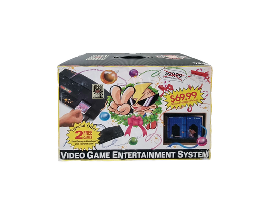 NEC TurboGrapFX 16 system with OG Box, accessors, 2 games (Keith courageous & Ordyne)