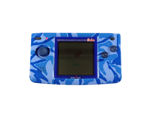 1999 SNK Neo Geo Pocket Color System (Camouflage Blue)