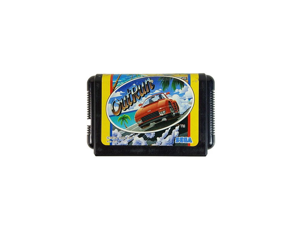 MD OUTRUN (JPN VER, Loose Cartridge)