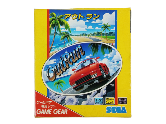 SEGA GameGear OUTRUN (JPN Ver)