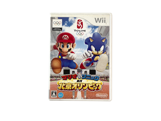 WII Mario and Sonic at the Olympic Games (JPN Ver)