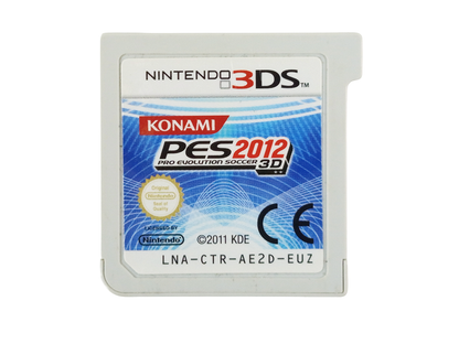 Nintendo 3DS PES Pro Evolution Soccer 3D 2012 (Loose Cart, EUR Ver)