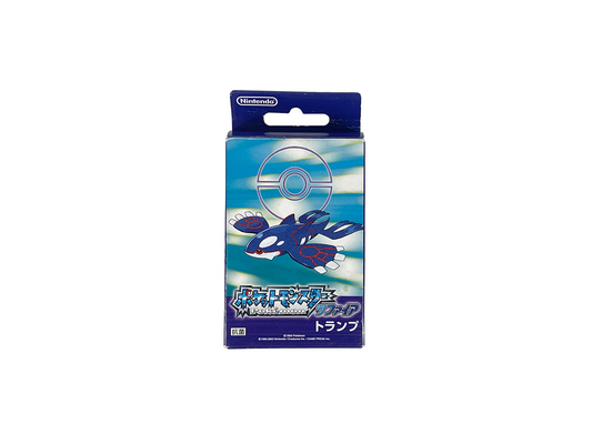 2003 NINTENDO Kyogre  Pokemon Playing Card Poker Deck Sapphire