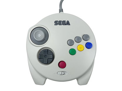 Sega SATURN 3D Analog Controller White (HSS-0137, JPN Ver)
