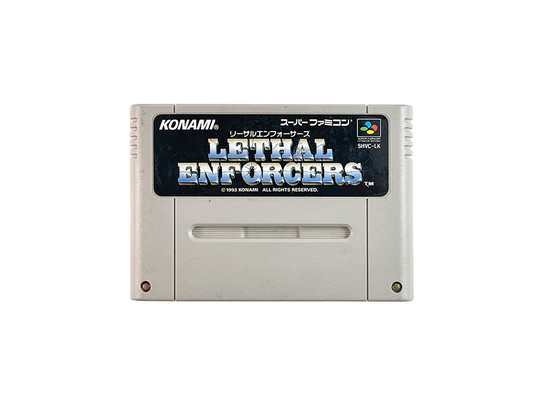 SFC Lethal Enforcers (JPN Ver, Loose Cartridge)