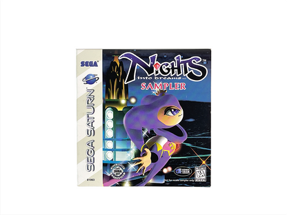 SEGA Saturn Nights into Dreams SAMPLER Disk (US Ver)