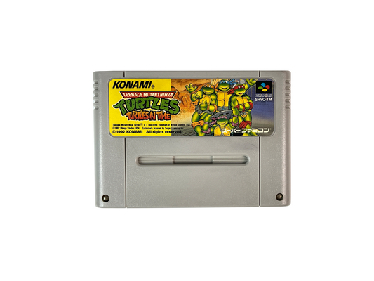 SFC TMNT Teenage Mutant Ninja Turtles in Time Loose Cartridge (JPN Ver)