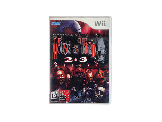 WII The House of the Dead 2&3 Return (JPN Ver)