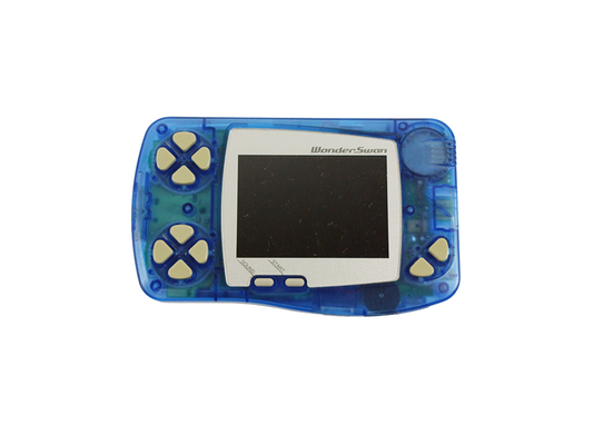 Bandai 1998 Wonder Swan B&W (IPS Screen) SW-001 (Clear Blue, System Only)
