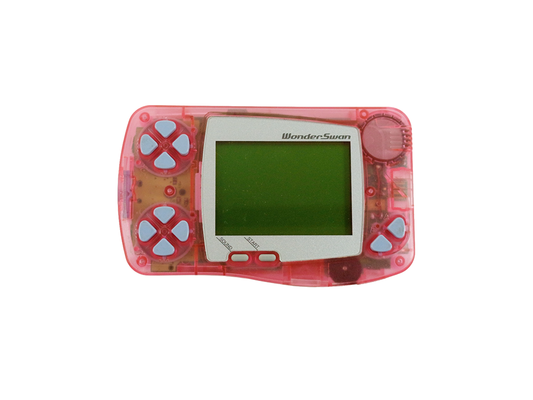 Bandai 1998 Wonder Swan B&W SW-001 (Clear Pink, System Only)