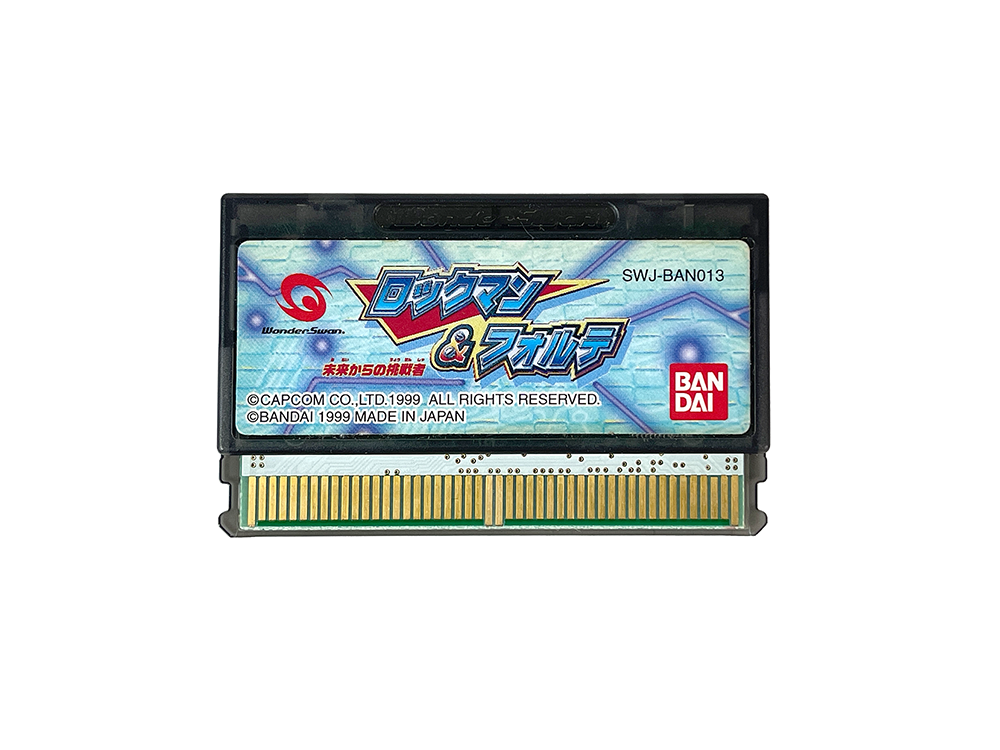 Bandai Wonderswan Color Rockman & Forte Mirai kara no Chōsensha (JPN Ver, Loose Cartridge)