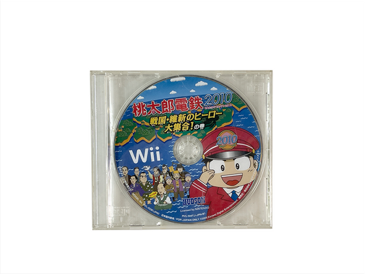 WII Momotaro Dentetsu 2010: Sengoku Ishin no Hero Daishūgō! No Maki (JPN Ver, Disk Only)