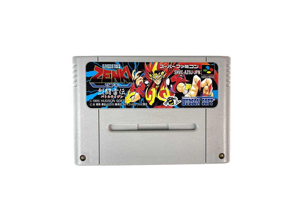 SFC Kishin Douji Zenki Battle Raiden (JPN Ver, Loose Cartridge)