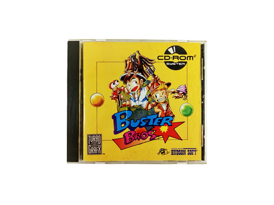 NEC Turbo Grafx 16 CD BUSTER BROS. CD (US ver)