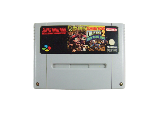 SNES DONKEY KONG COUNTRY 2 Diddy's Kong Quest(PAL Ver, Loose Cartridge)