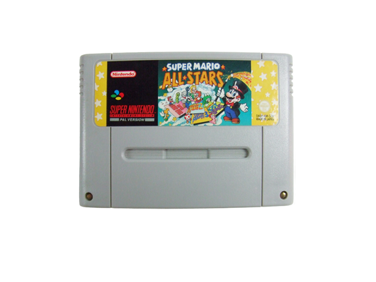 SNES SUPER MARIO ALL STARS (PAL Ver, Loose Cartridge)