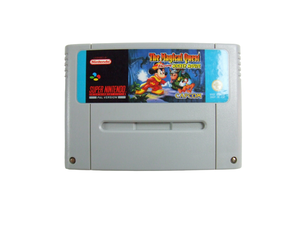 SNES THE MAGICAL QUEST STARRING MICKEY MOUSE (PAL Ver, Loose Cartridge)