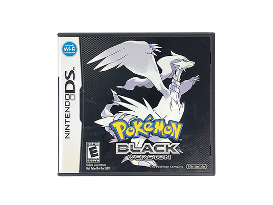 NDS POKEMON Black Version (Completed, Authentic US Ver)