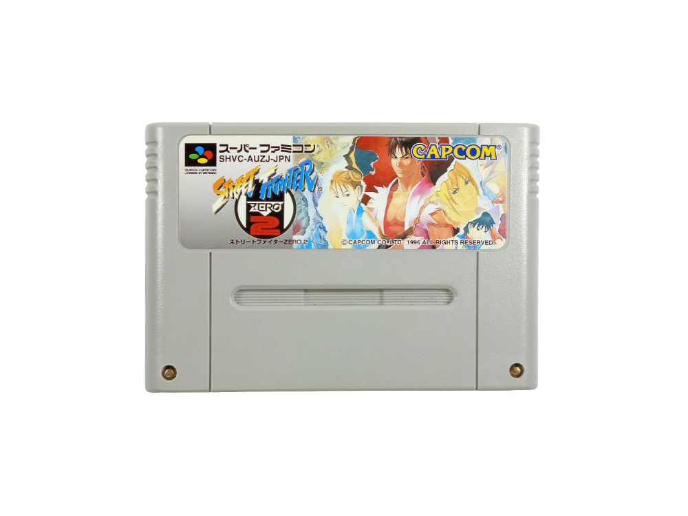 SFC Street Fighter ZERO 2 (JPN Ver, Loose Cartridge)