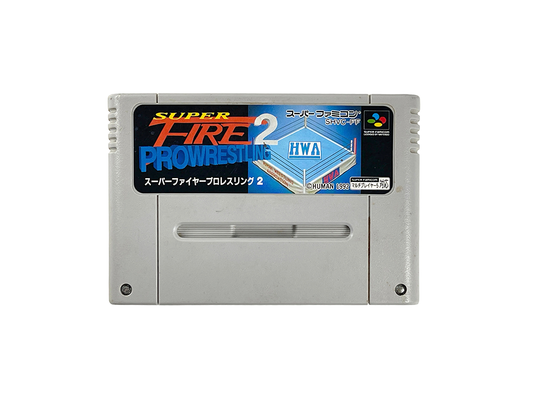 SFC Super Fire Pro Wrestling 2 (Loose cart only, JPN Ver)