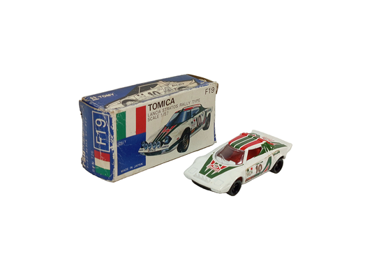 Tomica F19 Lancia Stratos WRC Rally 1/57